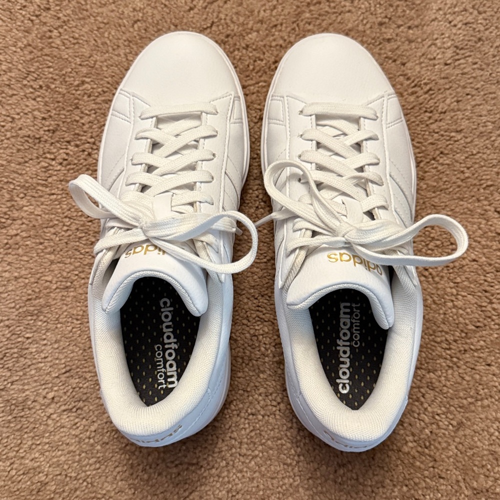 Adidas Women’s Grand Court 2.0 white Sneakers Size 7 - Picture 5 of 11
